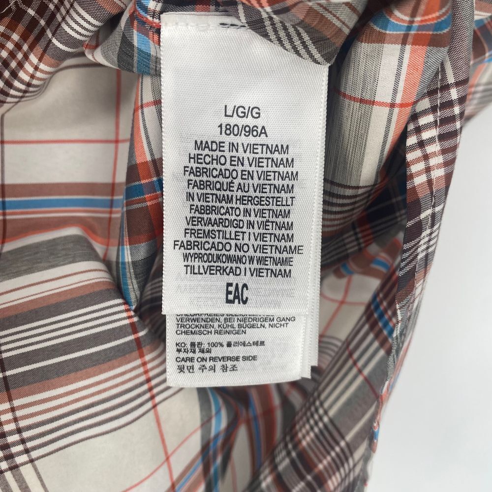 Marmot Shirt Large Short Sleeve Button‎ Up Mens Lightweight Outdoors 100% Poly - Picture 5 of 9